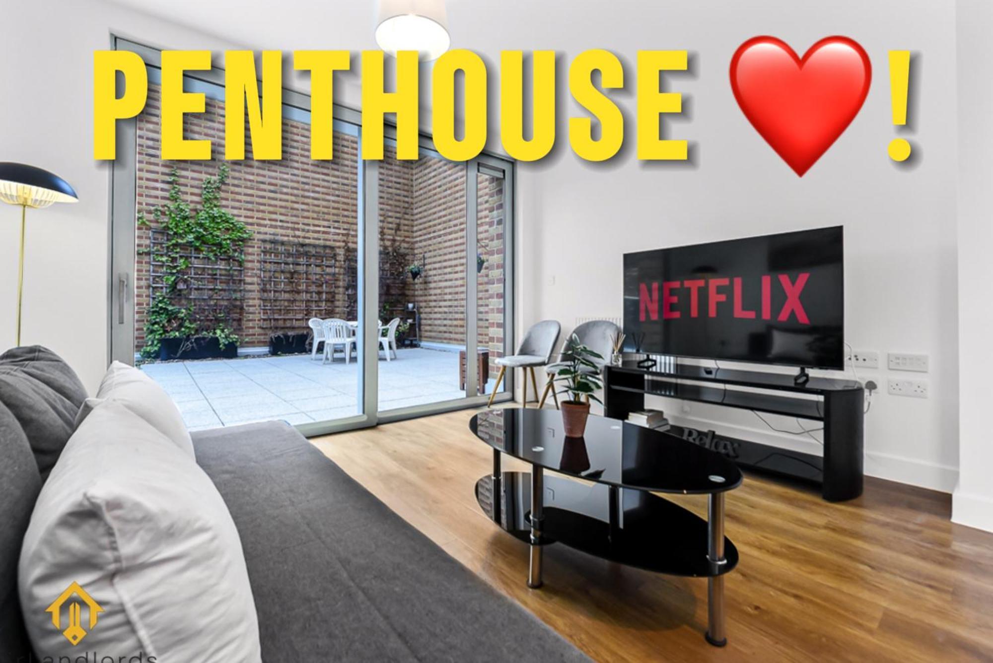 Exclusive 3 Bed 3Bath Penthouse Near Canary Wharf London Eksteriør billede